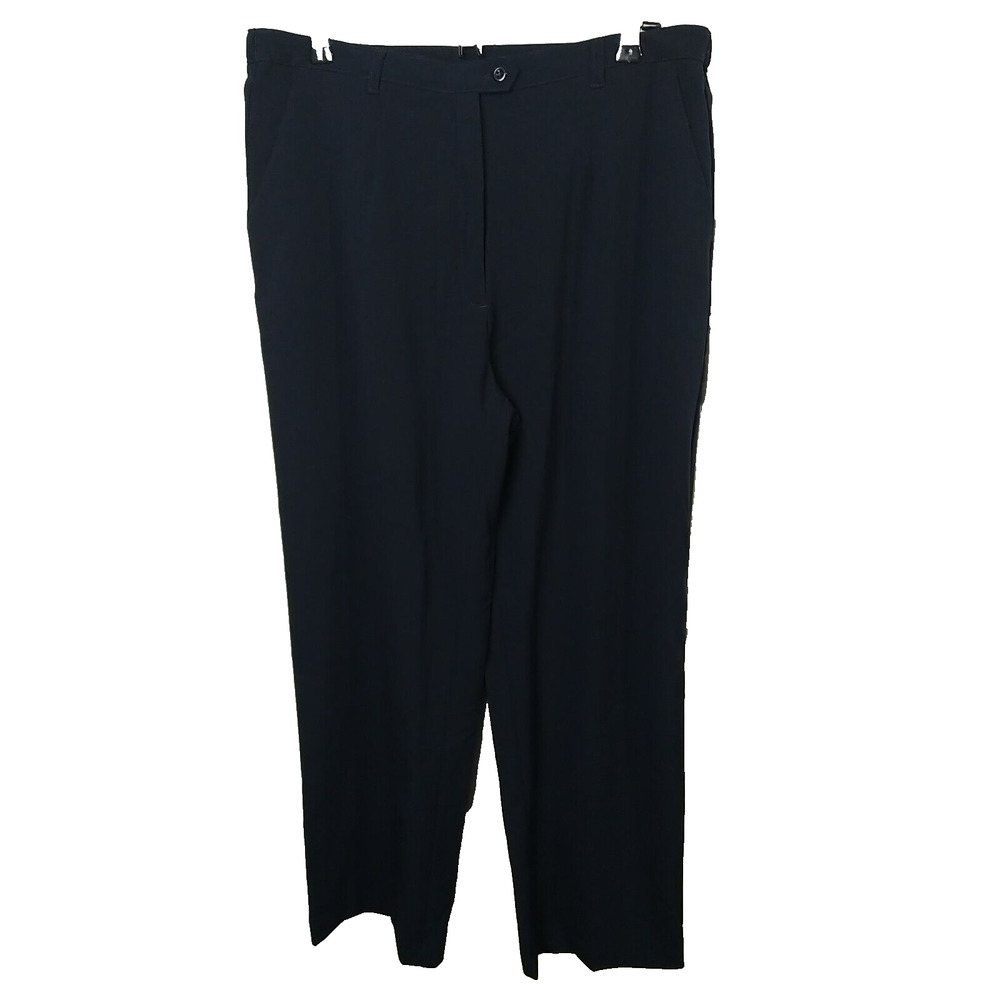 Koret Woman 36X27.5 Pants Blue Pleated Career Professional Straight